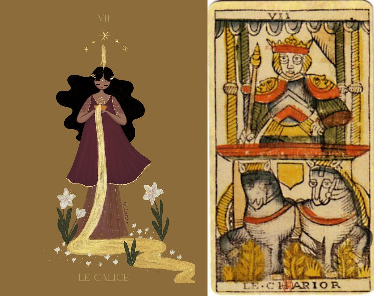 VII - Le Calice / VII - Le Chariot